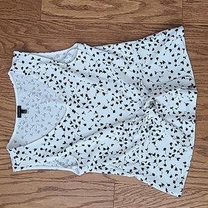 Talbots Tie Front Top